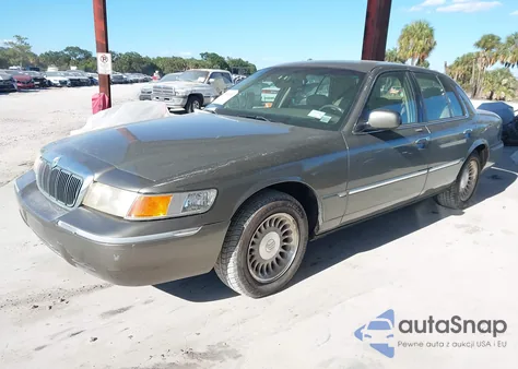 2002 Mercury Grand Marquis Ls из США, поврежденный, VIN 2MEFM75W62X630001
